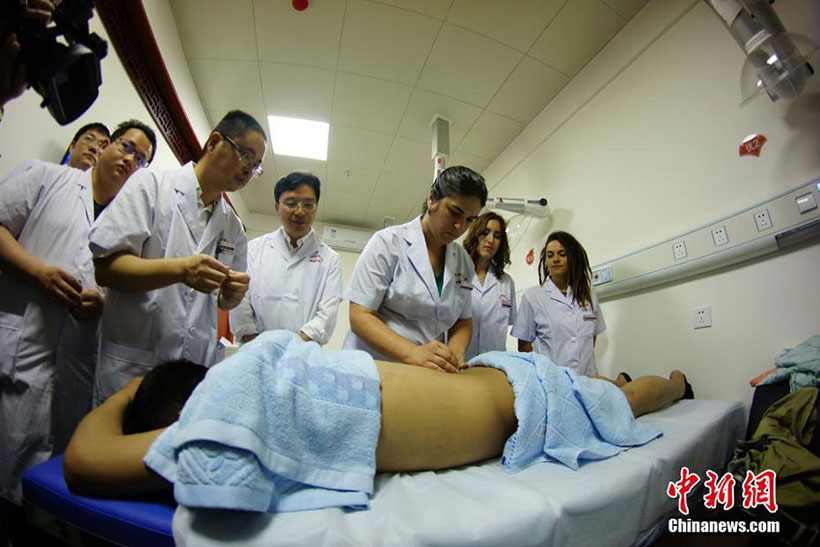 Profissionais de saúdes portugueses aprendem medicina tradicional chinesa em Jiangxi