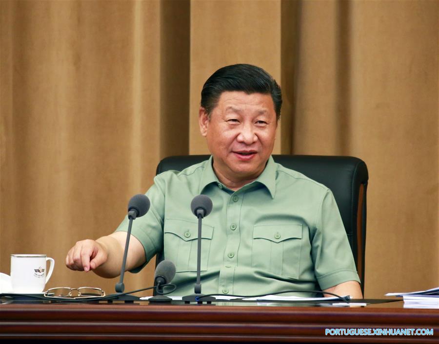 Presidente chinês enfatiza construção de uma Marinha 