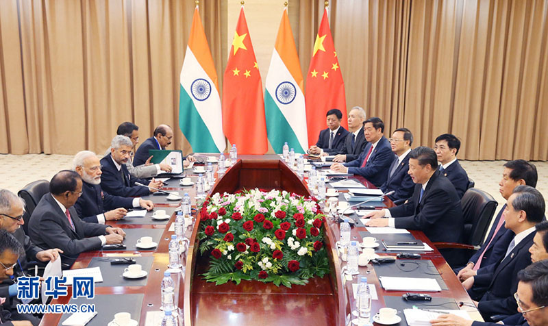 China e Índia devem focar em cooperação, diz presidente chinês