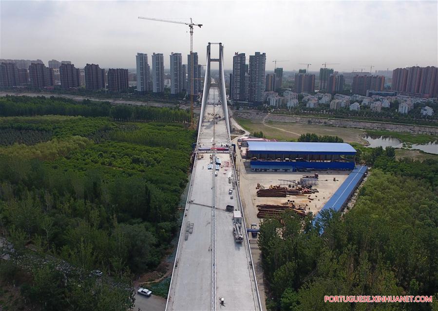 Ponte Chaobaihe que liga Beijing a Hebei será concluída em setembro