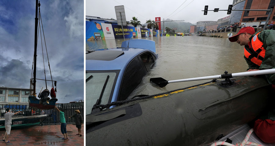 Tufão Merbok atinge sul da China