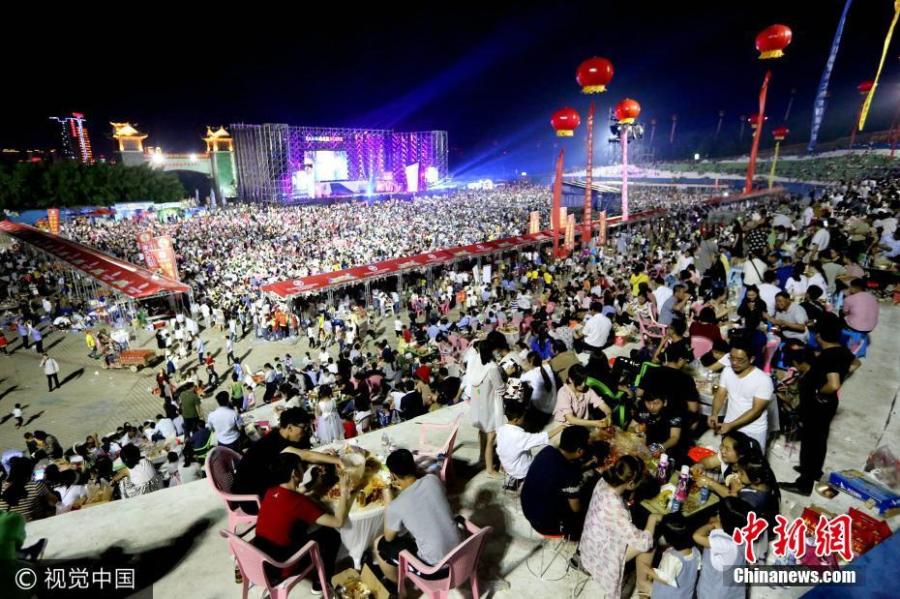 Festival do Lagostim realizado em Jiangsu
