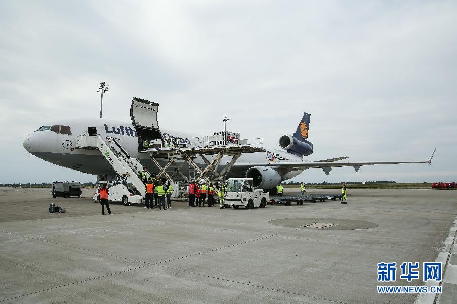 Pandas gigantes chegam a Berlim