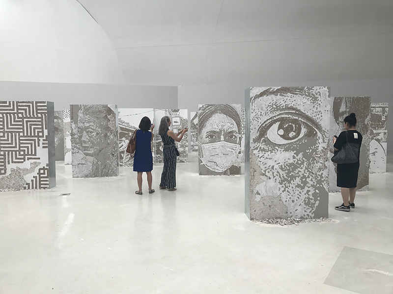 Artista visual português Vhils apresenta exposição individual “Imprint” em Beijing