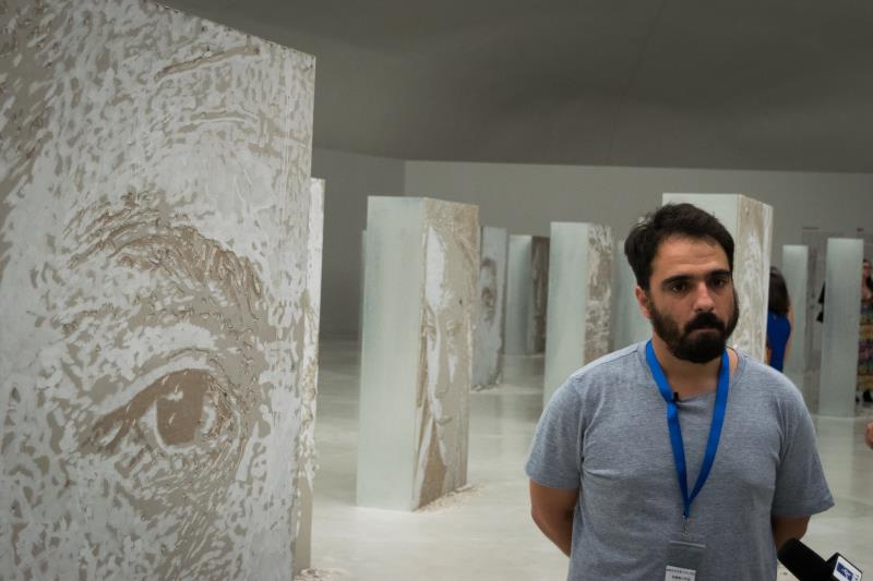 Artista visual português Vhils apresenta exposição individual “Imprint” em Beijing