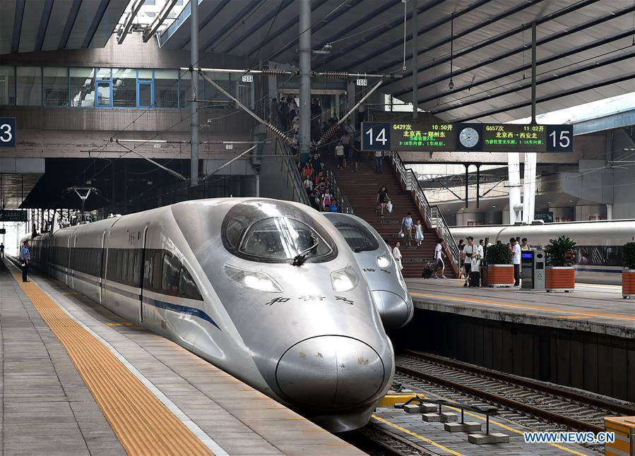 Começa alta temporada do transporte ferroviário de verão na China