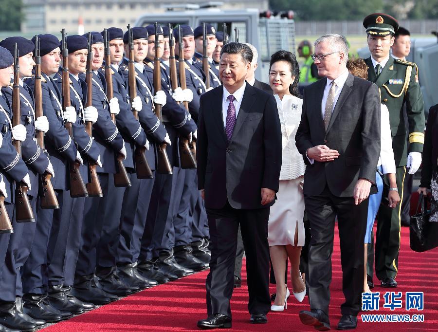 Presidente chinês chega a Berlim para visita de Estado à Alemanha