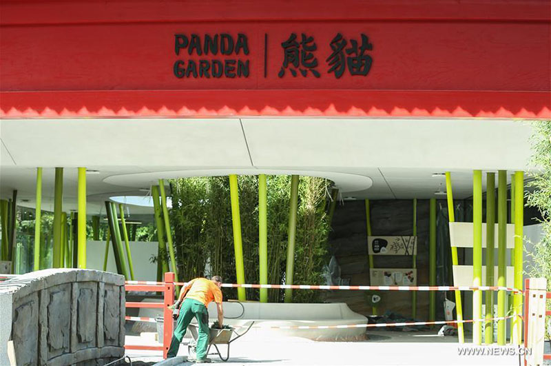 Jardim Zoológico de Berlim realiza cerimônia de inauguração do Jardim do Panda