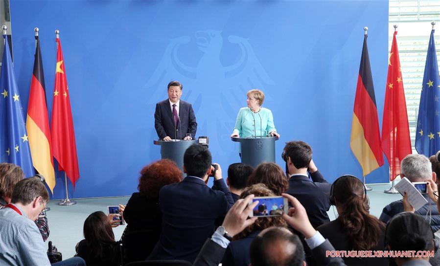 China e Alemanha prometem elevar laços bilaterais a níveis mais altos