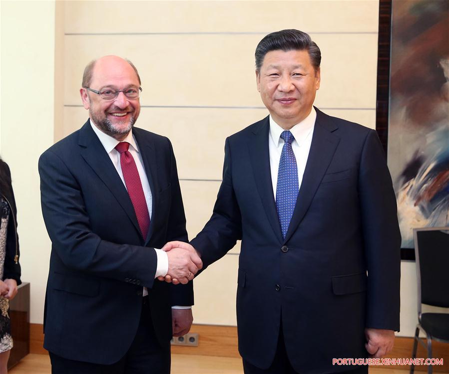 Presidente chinês conversa com líder do Partido Social Democrata da Alemanha sobre relações bilaterais