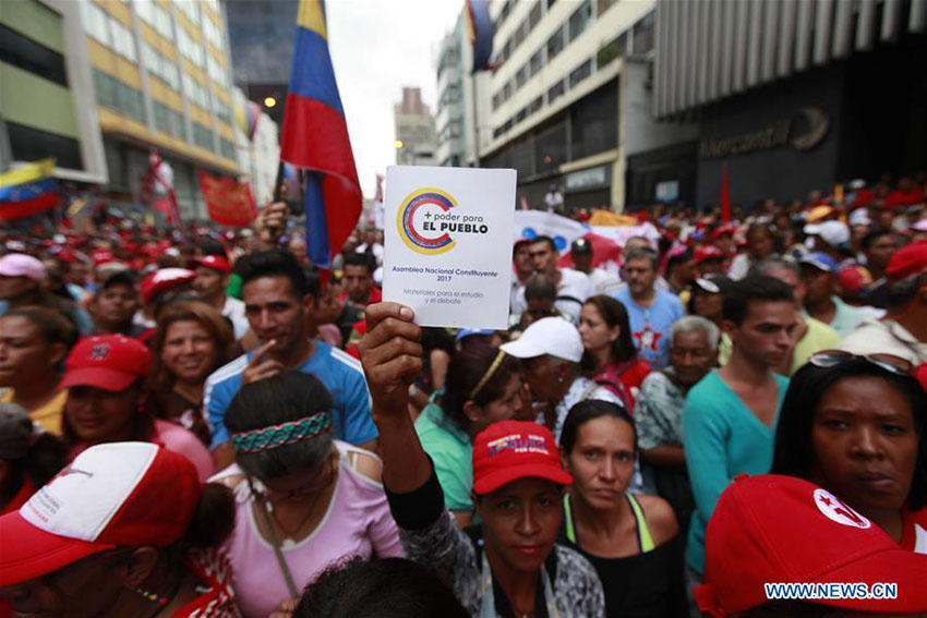 Campanhas dos candidatos à ANC arrancam na Venezuela
