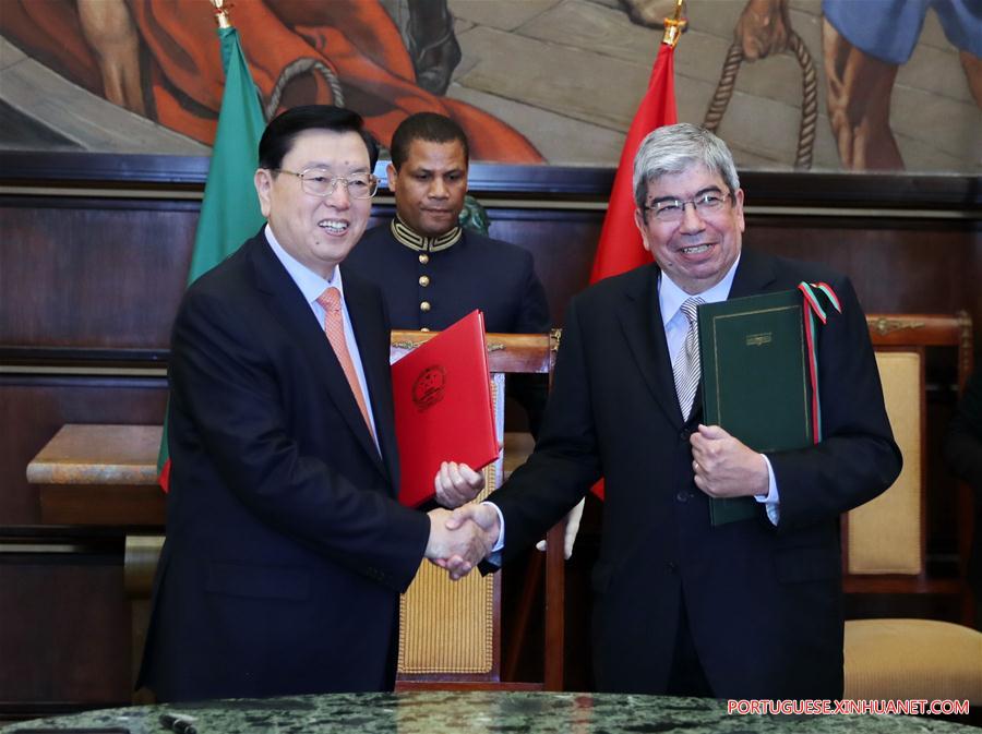 China e Portugal melhoram cooperação parlamentar
