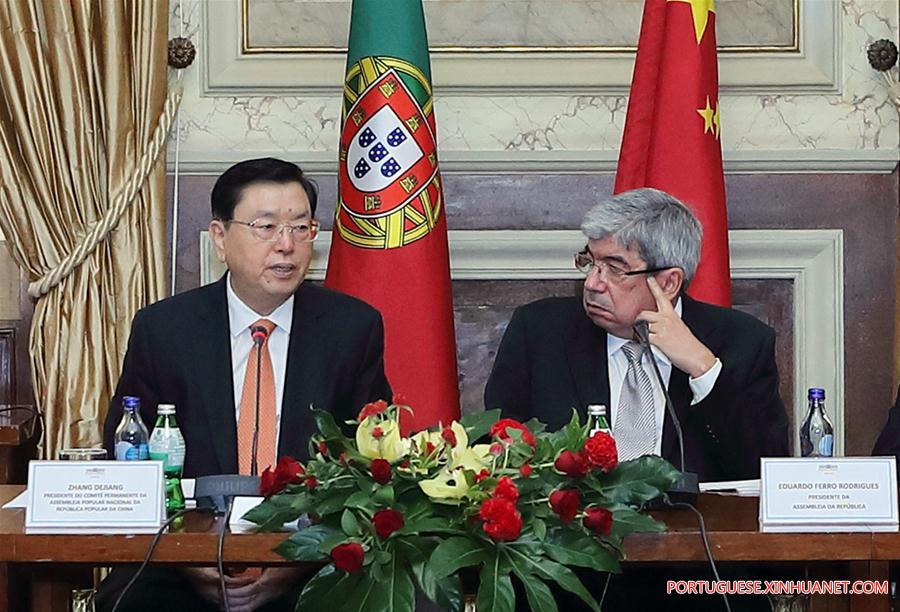 China e Portugal melhoram cooperação parlamentar