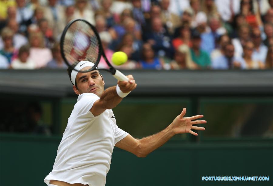 Federer conquista 8º título em Wimbledon