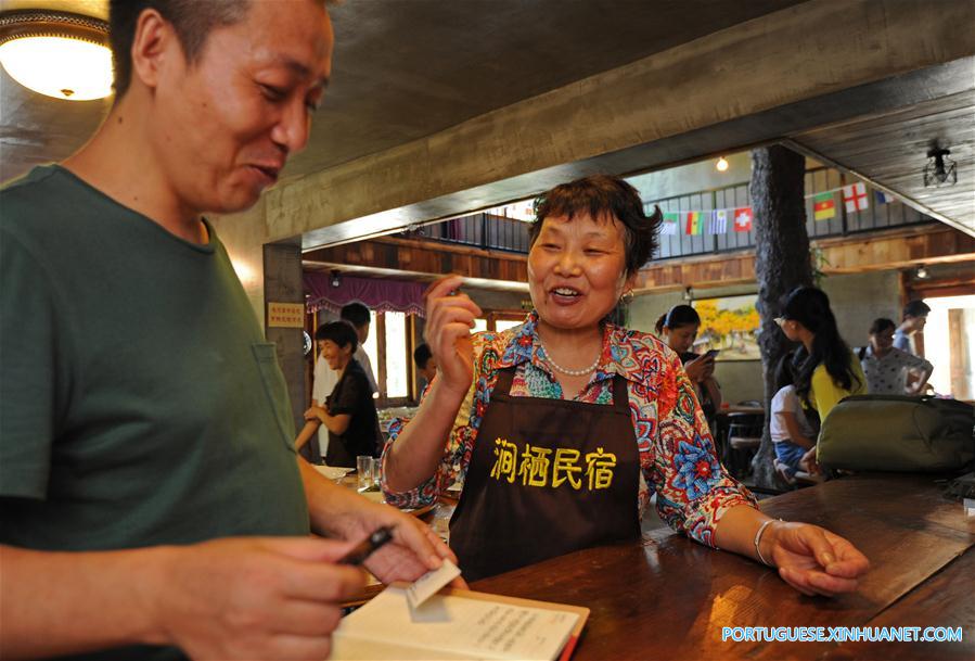 Em imagens: Desenvolvimento do turismo local e economia familiar no leste da China