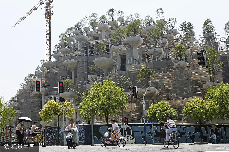 “Jardins Suspensos da Babilônia”: o peculiar complexo comercial e hoteleiro nas margens do rio Suzhou, em Shanghai