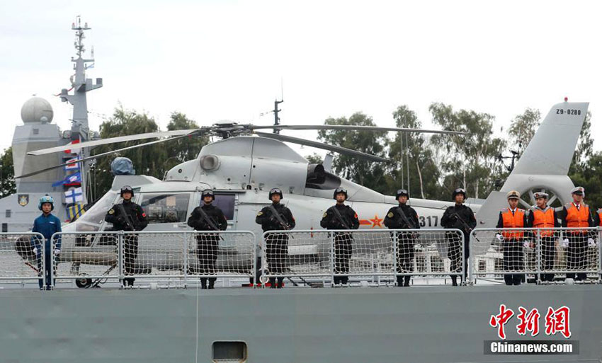 Manobra naval sino-russa tem início no Mar Báltico