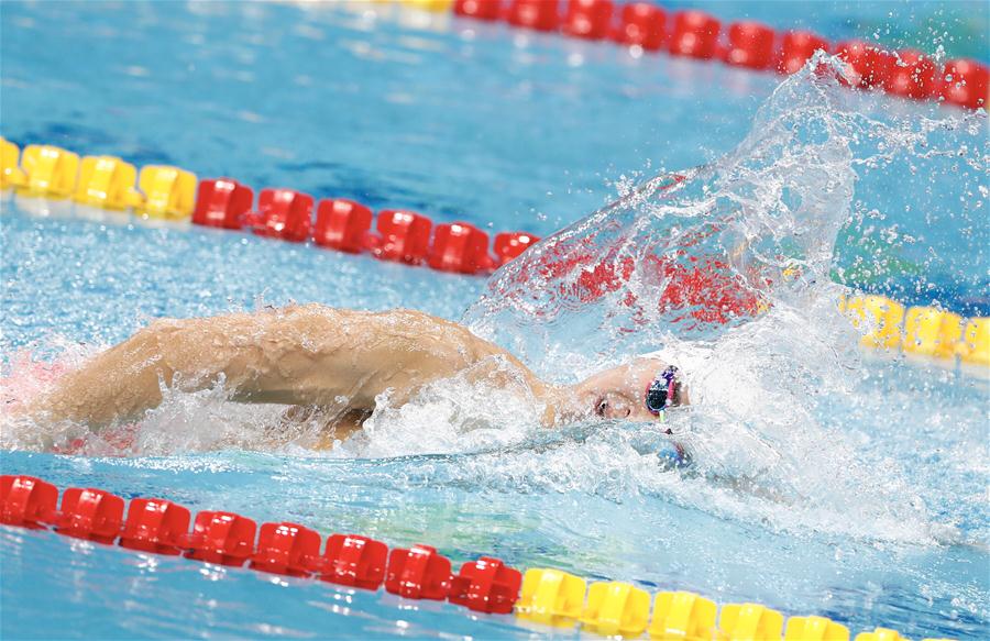 Sun Yang conquista título de 400 metros livres no Campeonato Mundial de Desportos Aquáticos