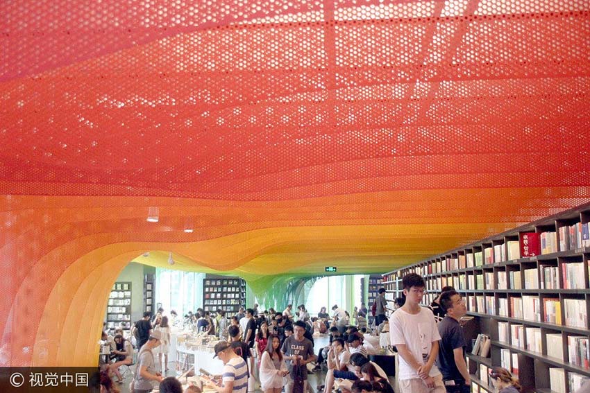 Livraria em Suzhou transformada em “país das maravilhas”