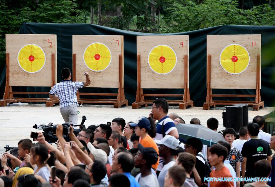 Templo Shaolin realiza competição de artes marciais