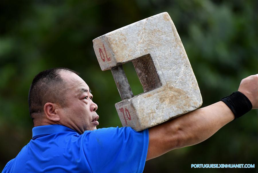 Templo Shaolin realiza competição de artes marciais