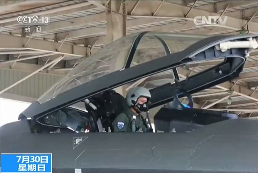 Galeria: caça J-20 da Força Aérea da China