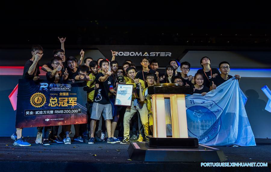 Competição RoboMaster 2017 termina em Shenzhen