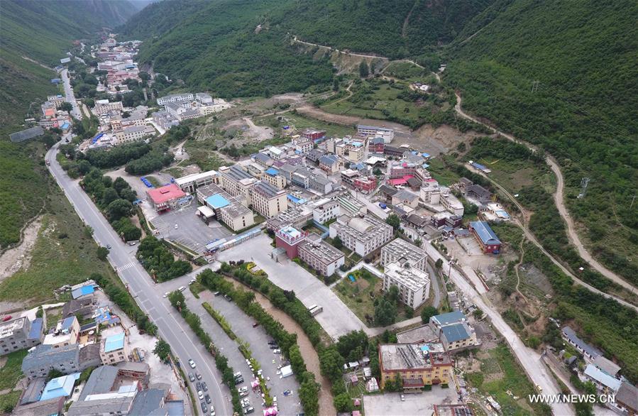 Galeria: Epicentro do terremoto de magnitude 7.0 em Jiuzhaigou