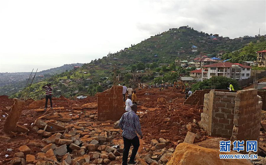 China oferecerá assistência a capital da Serra Leoa após deslizamento de terra