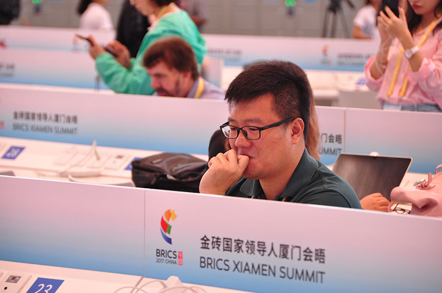 Três mil jornalistas participam da 9ª Cúpula do BRICS