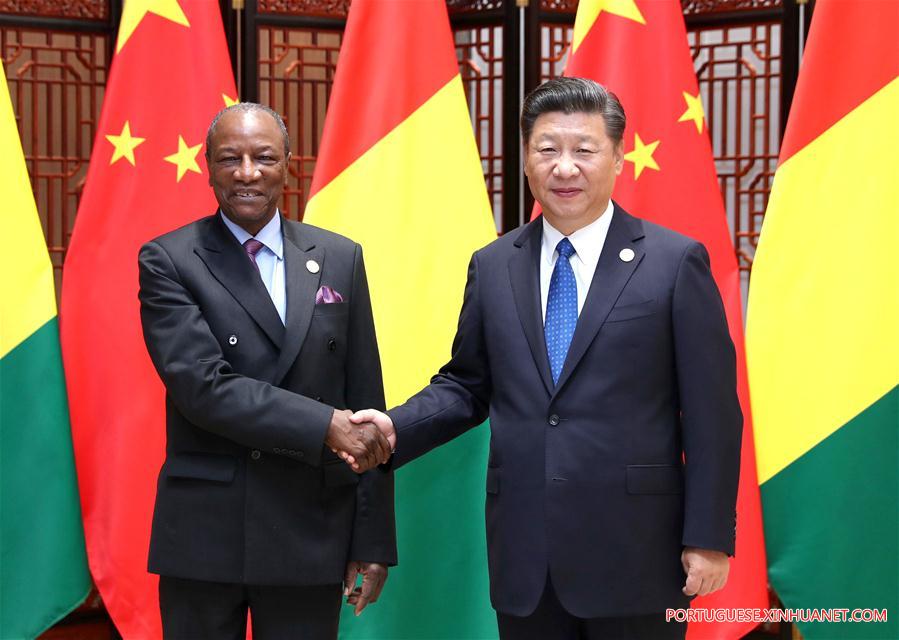 Cooperação China-Guiné ganha impulso, diz presidente chinês