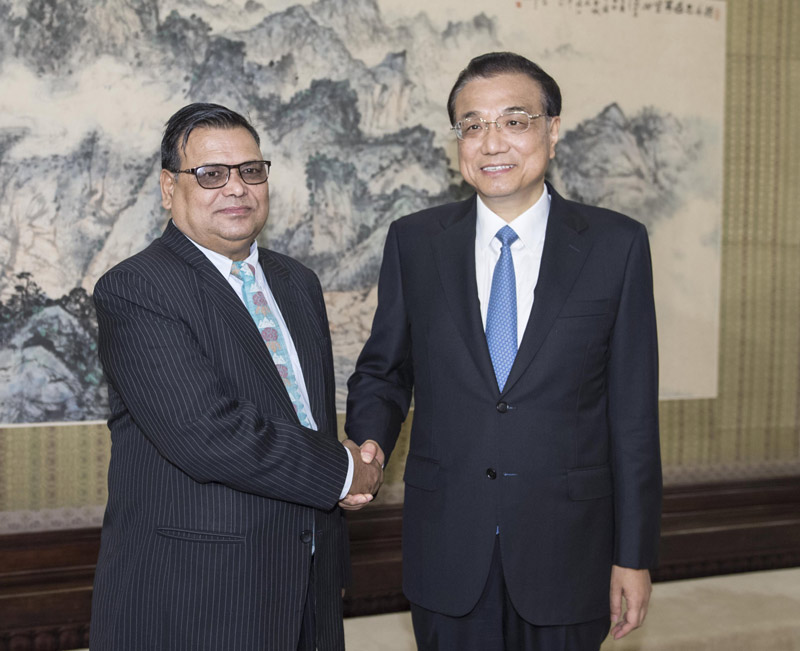 Premiê chinês: China fortalecerá conectividade e comércio com Nepal