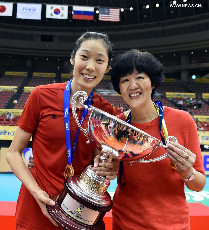 China derrota Japão e conquista título mundial de vólei feminino de 2017