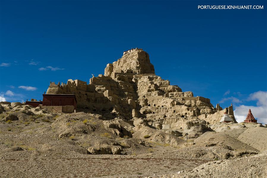 Ruínas do Reino Guge, no Tibete