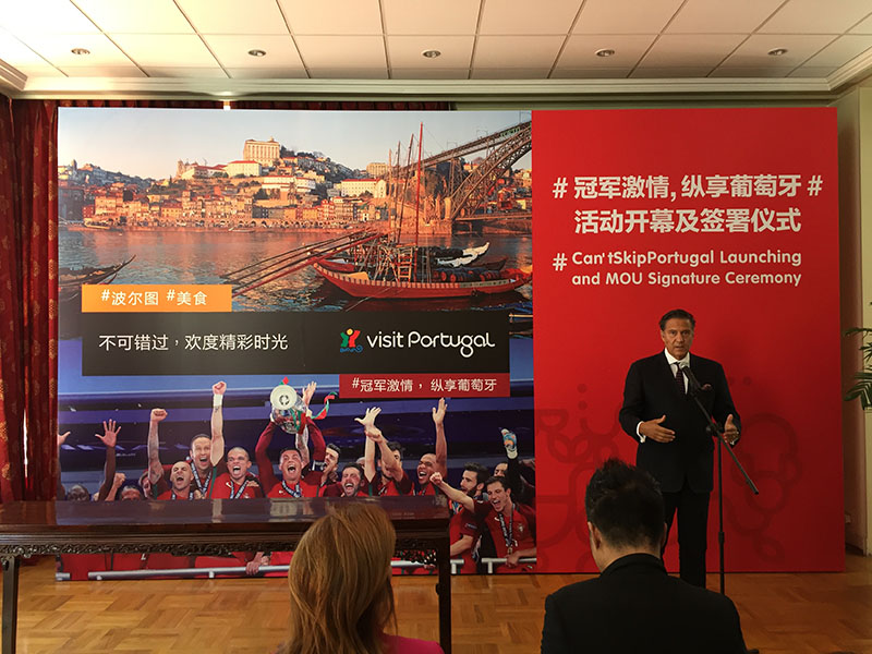 Portugal aposta em atrair mais turistas chineses