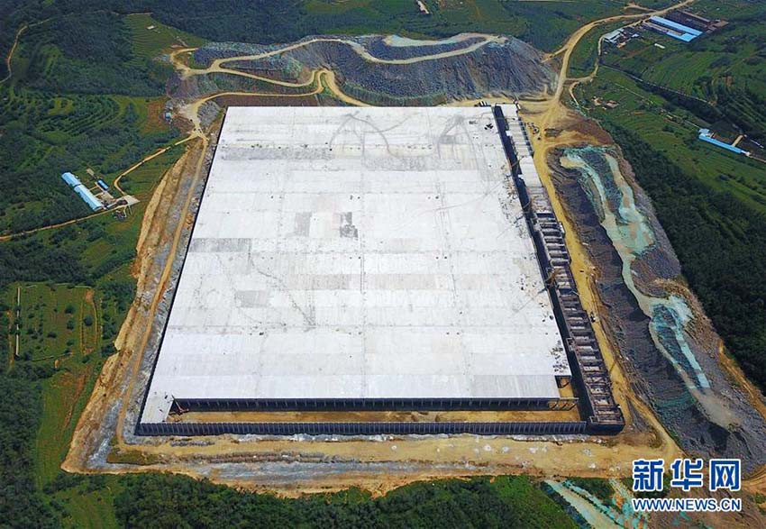 Construção de fábrica subterrânea no nordeste da China será concluída em breve