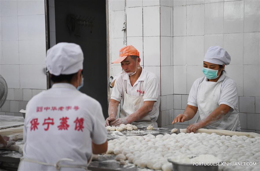 Baoning: Pão doce cozido no vapor, patrimônio cultural de Sichuan