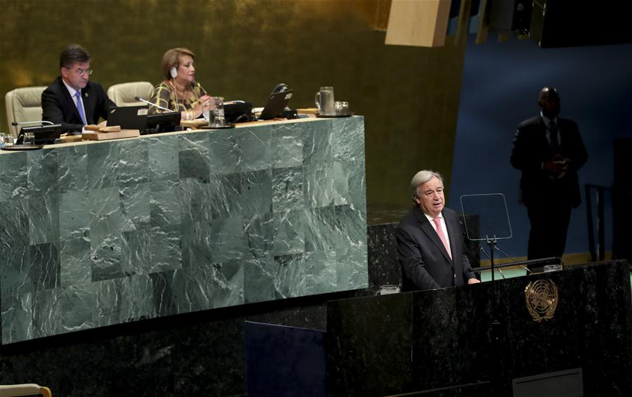 Secretário-geral da ONU destaca “perigo nuclear” no relatório de trabalho da Assembleia Geral