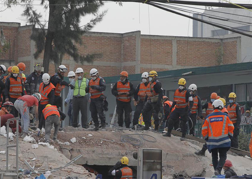 México declara três dias de luto nacional pelas vítimas do terremoto