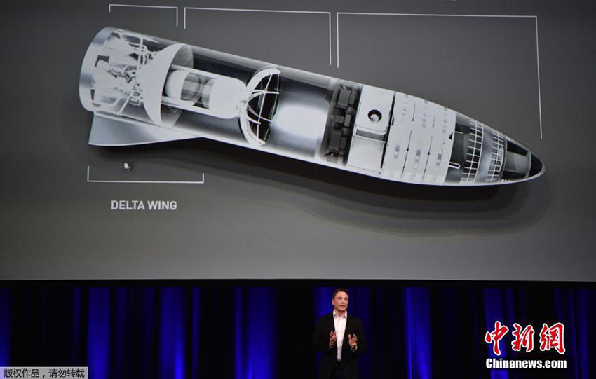 SpaceX revela plano de transporte de passageiros via foguete