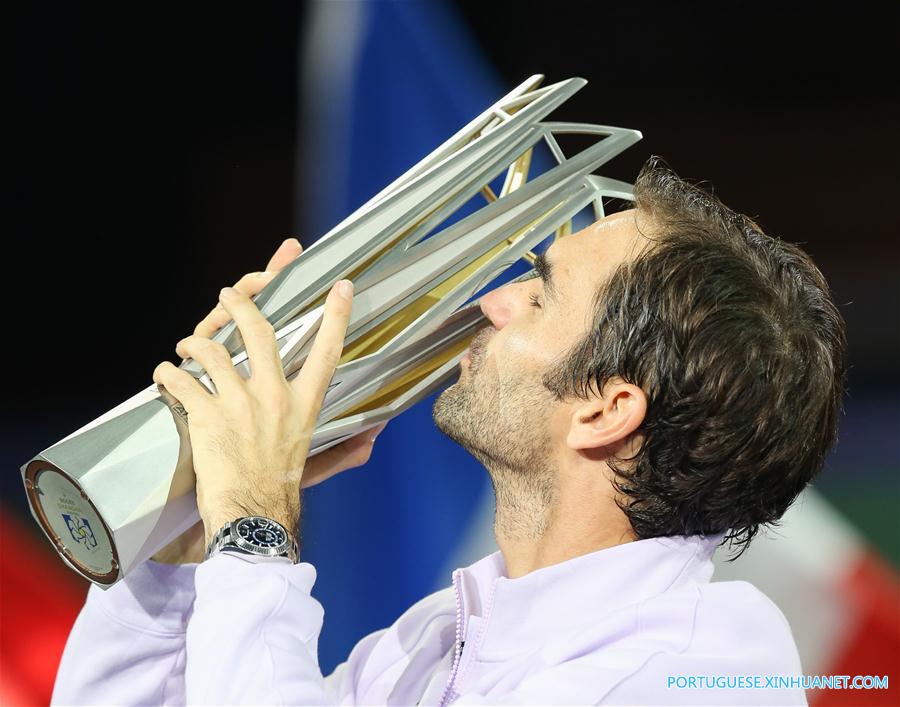 Roger Federer vence título do Masters 1000 de Shanghai