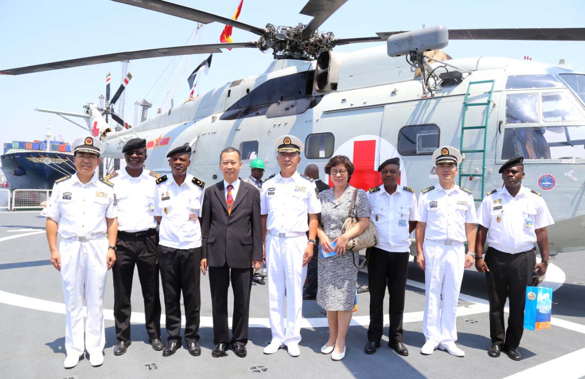Navio hospitala chinês visita Angola pela primeira vez