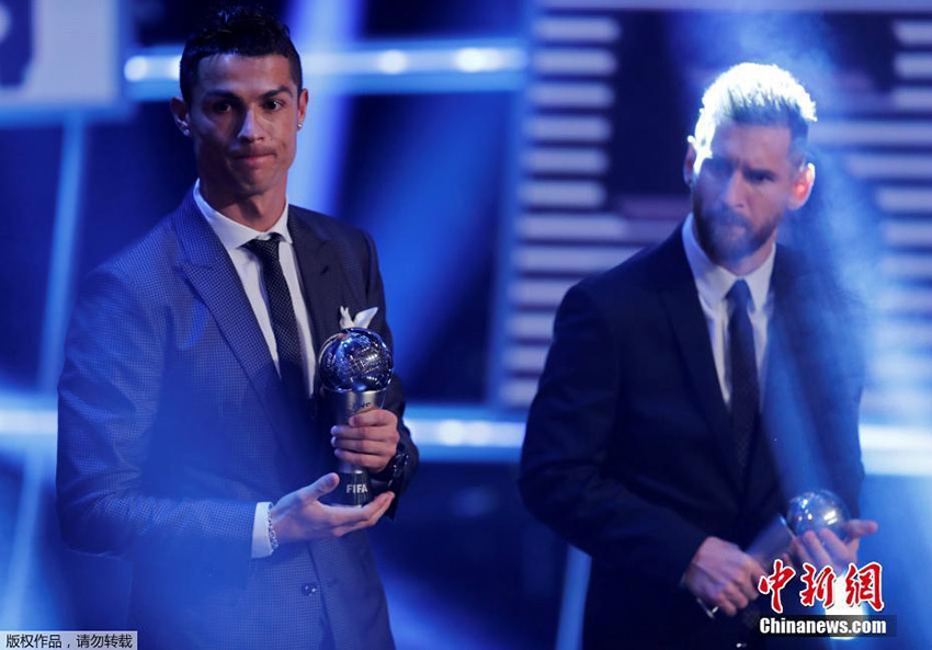 Cristiano Ronaldo novamente eleito melhor jogador do mundo