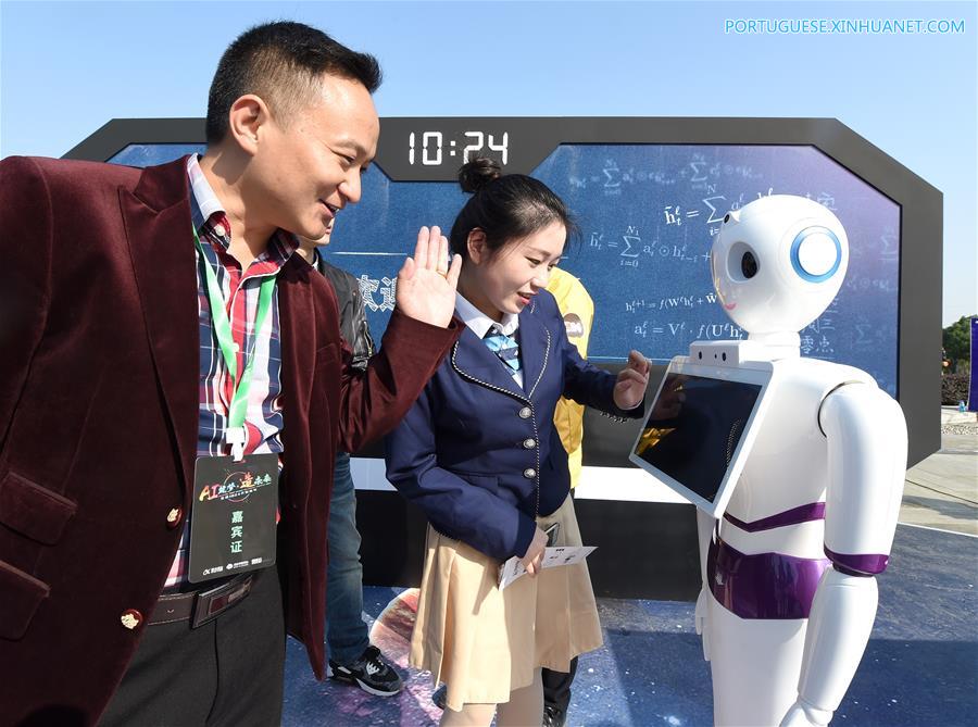 Robô de voz inteligente é destaque no Festival Global Developer da China