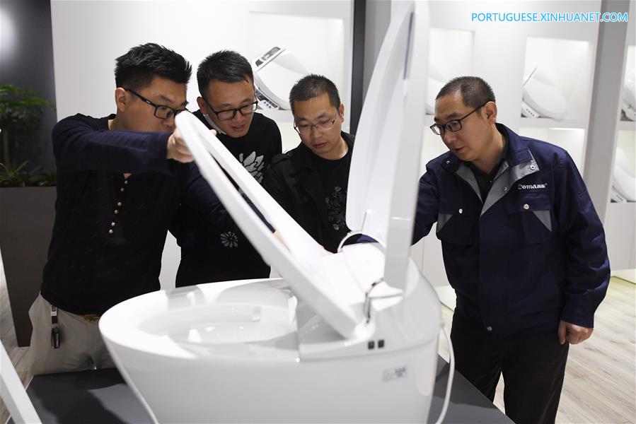 Valor de produção de vasos sanitários de alta tecnologia atinge cerca de 605 milhões de dólares em Zhejiang