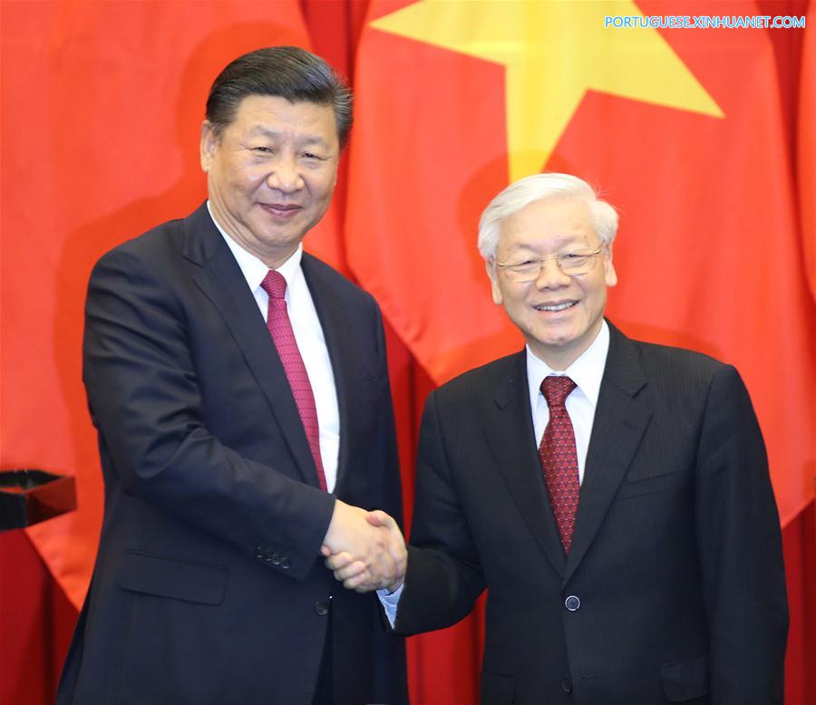 China e Vietnã concordam em aprofundar parceria sob novas circunstâncias