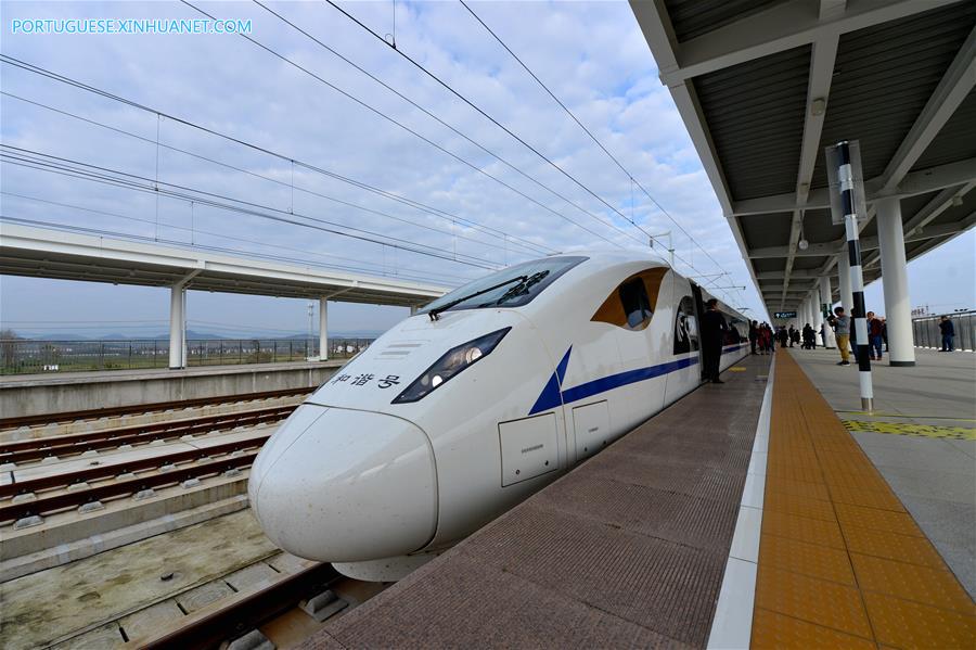 Ferrovia de alta velocidade Xi'an-Chengdu entra em fase de inspeção