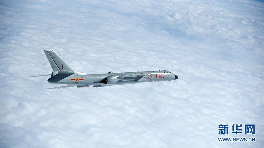 Bombardeiros chineses patrulham Mar do Sul da China
