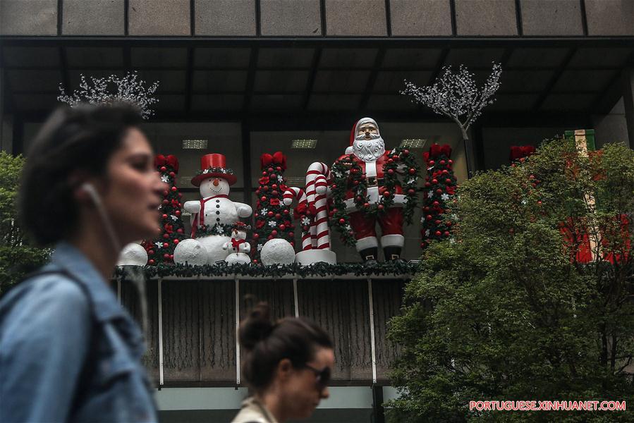 Decorações de Natal em São Paulo
