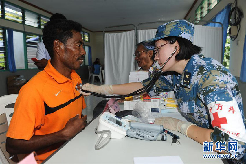 “Arca da Paz” oferece serviços médicos em Timor Leste